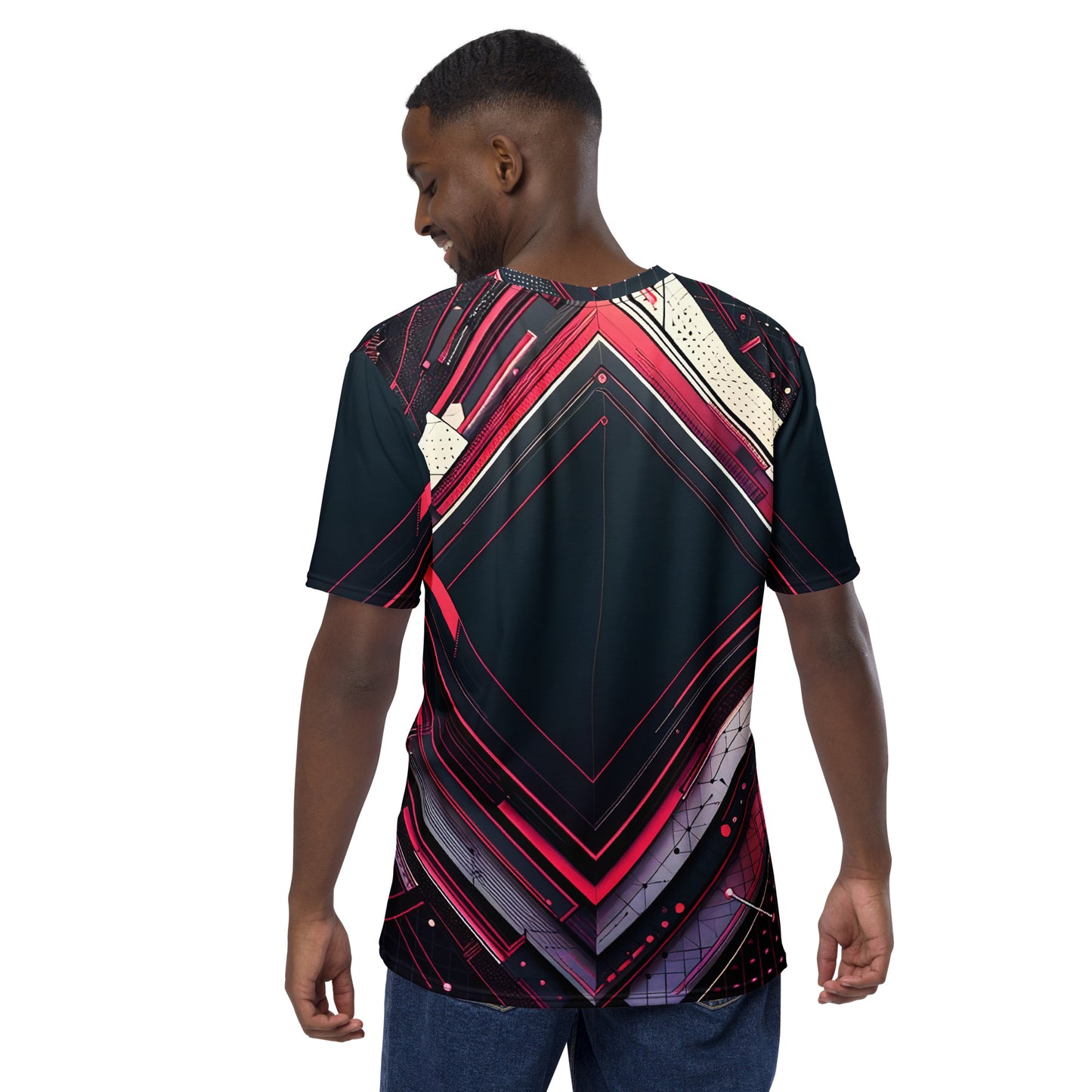 Men's t-shirt: Black Parallax