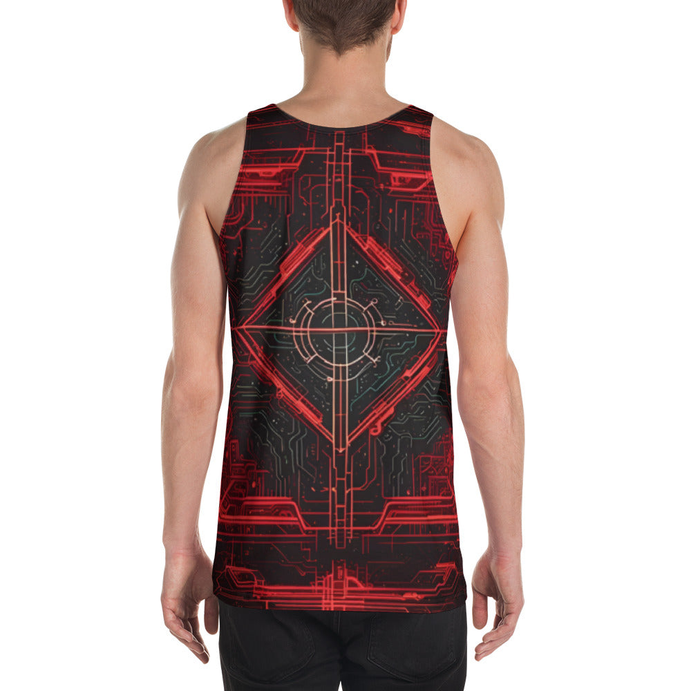 Men's Tank Top: Vibrosphere Serenity