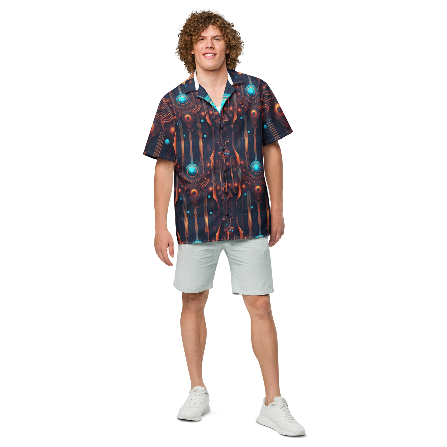 Unisex button shirt: Omnitronic Mysterium