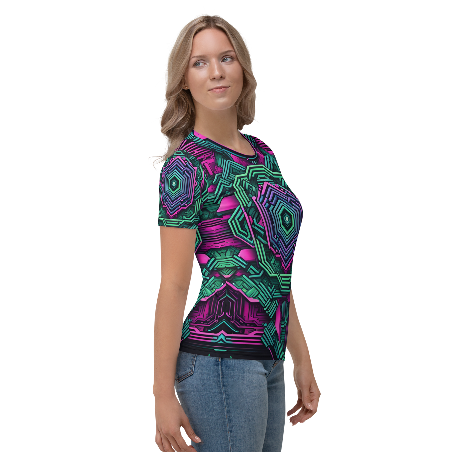 Women's T-shirt: Technicolor Transcendence