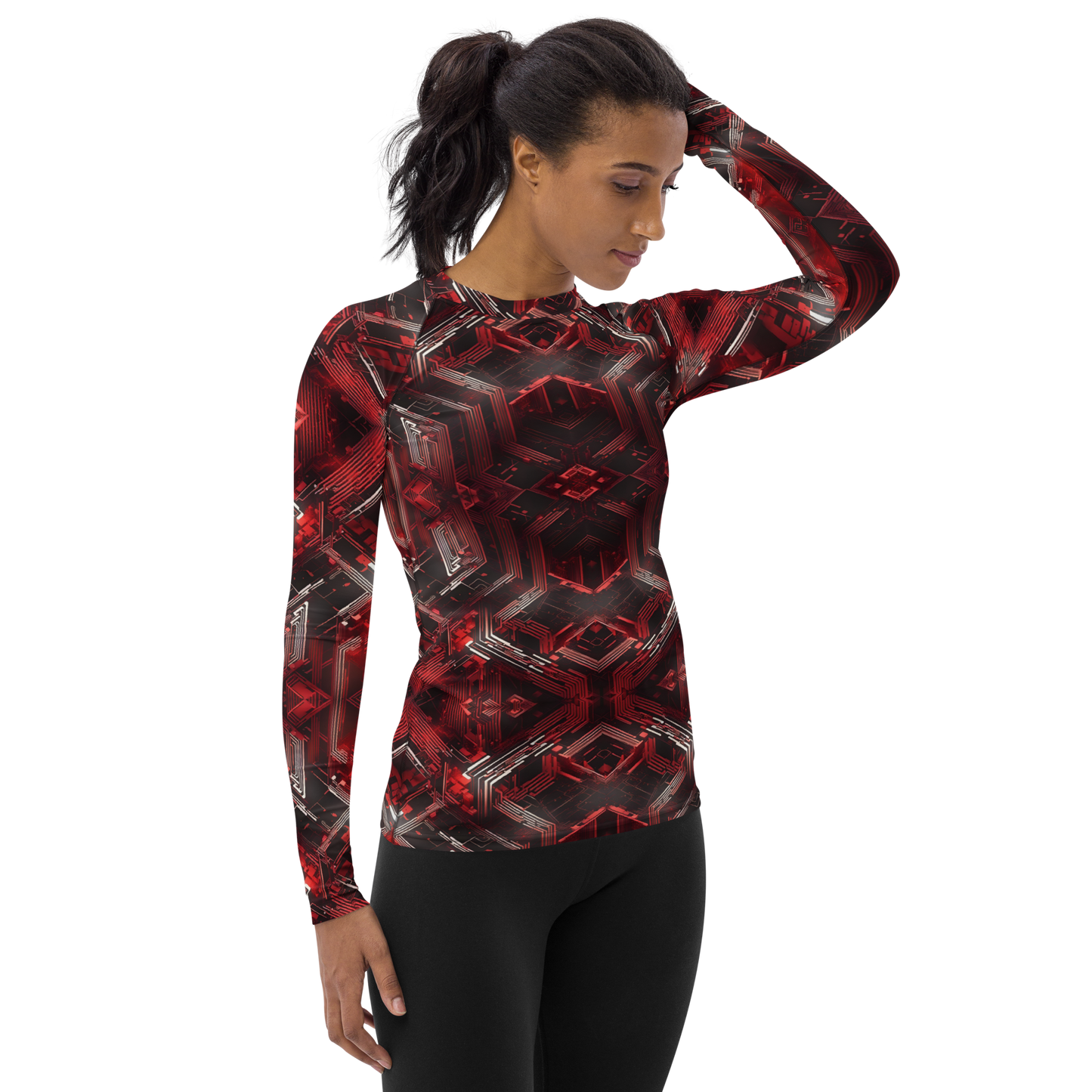 Women's Rash Guard: Aeon Overture