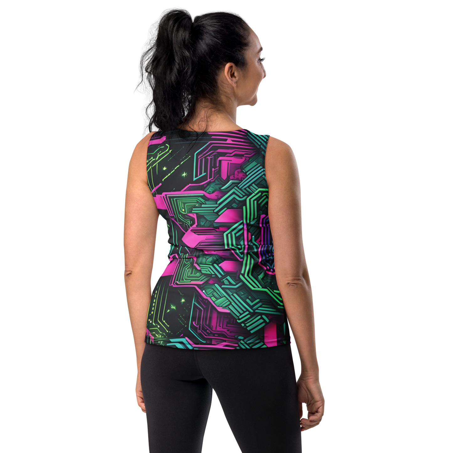 Women's Tank Top: Technicolor Transcendence