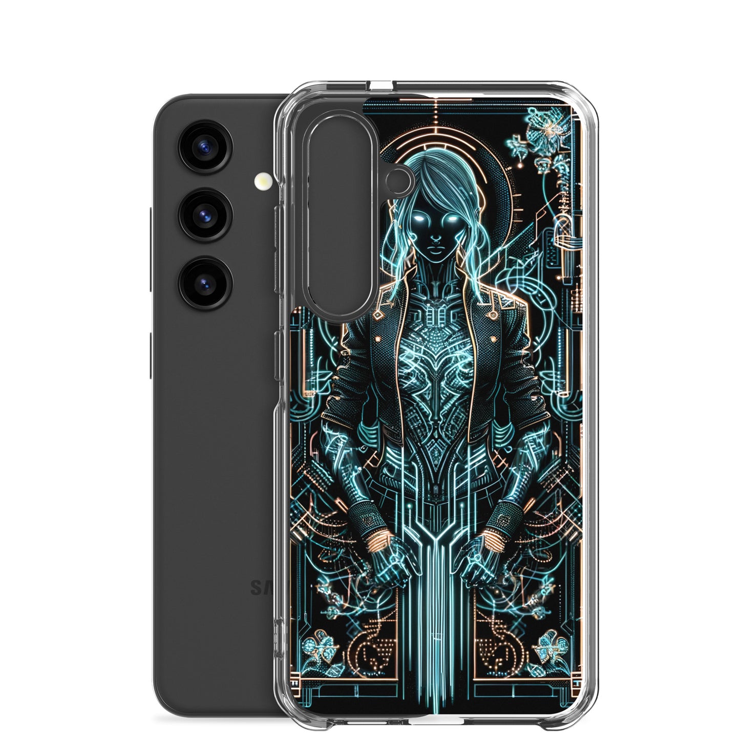 Clear Case for Samsung®: Neon Eyes