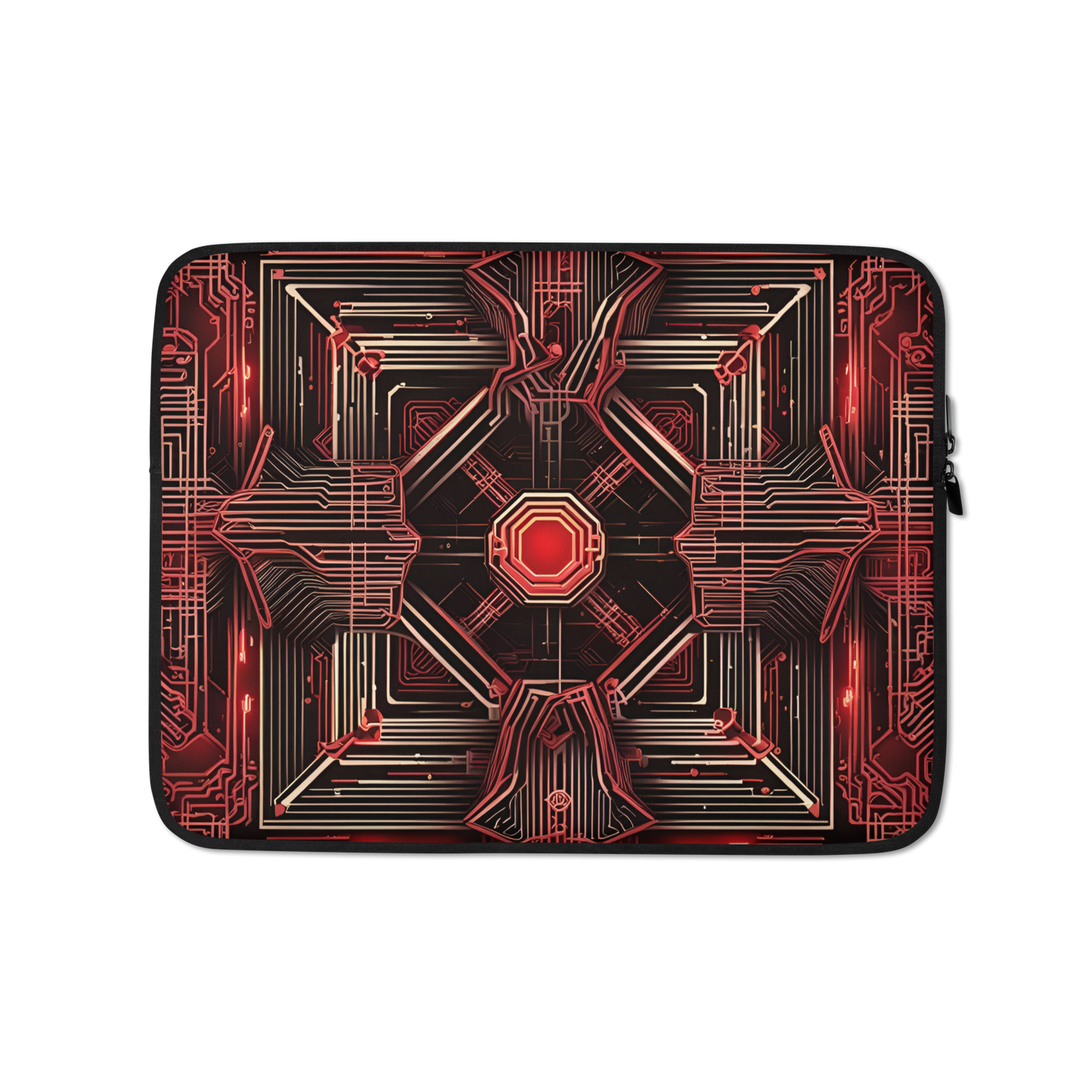 Laptop Sleeve: Bitstream Bloom