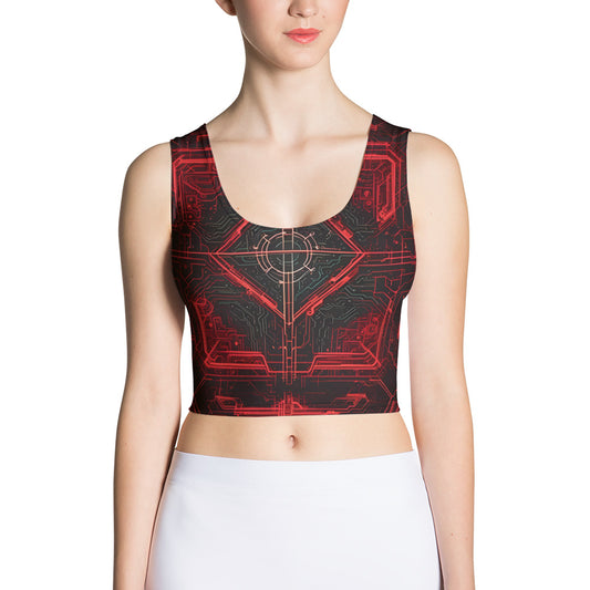 Crop Top: Vibrosphere Serenity