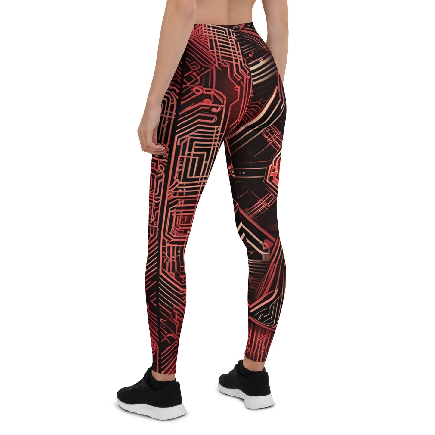 Leggings: Bitstream Bloom 2