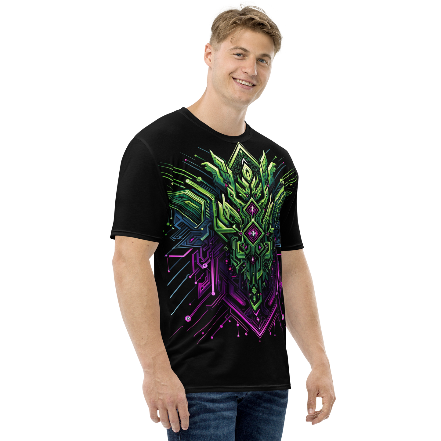 Men's t-shirt: Xenon Glow