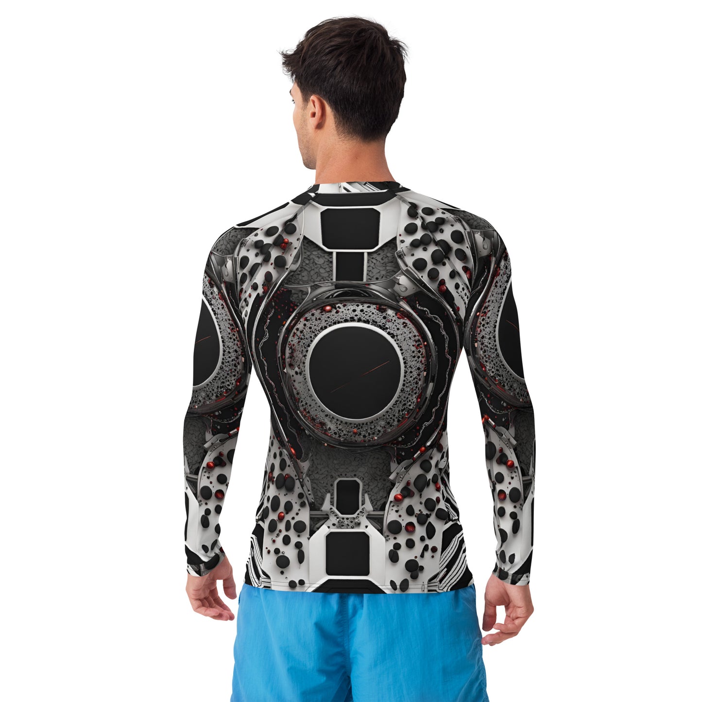 Men's Rash Guard: Zero-Point Singularity