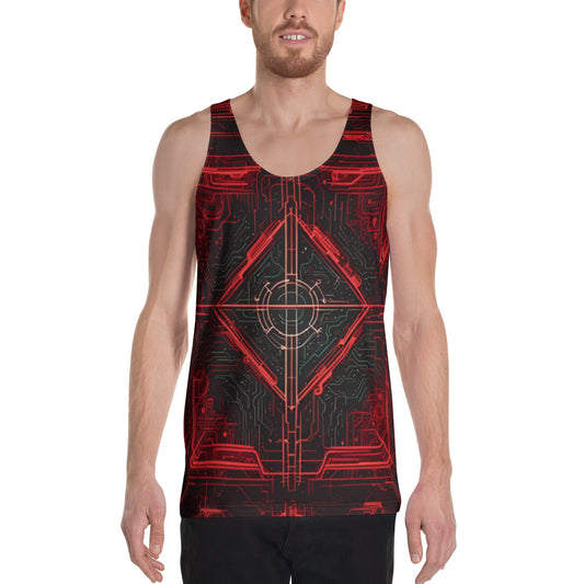 Men's Tank Top: Vibrosphere Serenity