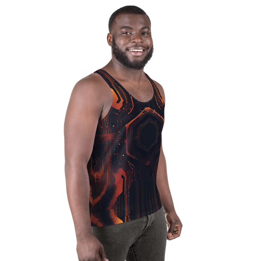 Men's Tank Top: Luminal Blastwave