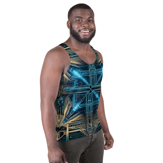 Men's Tank Top: Celestial Echoes