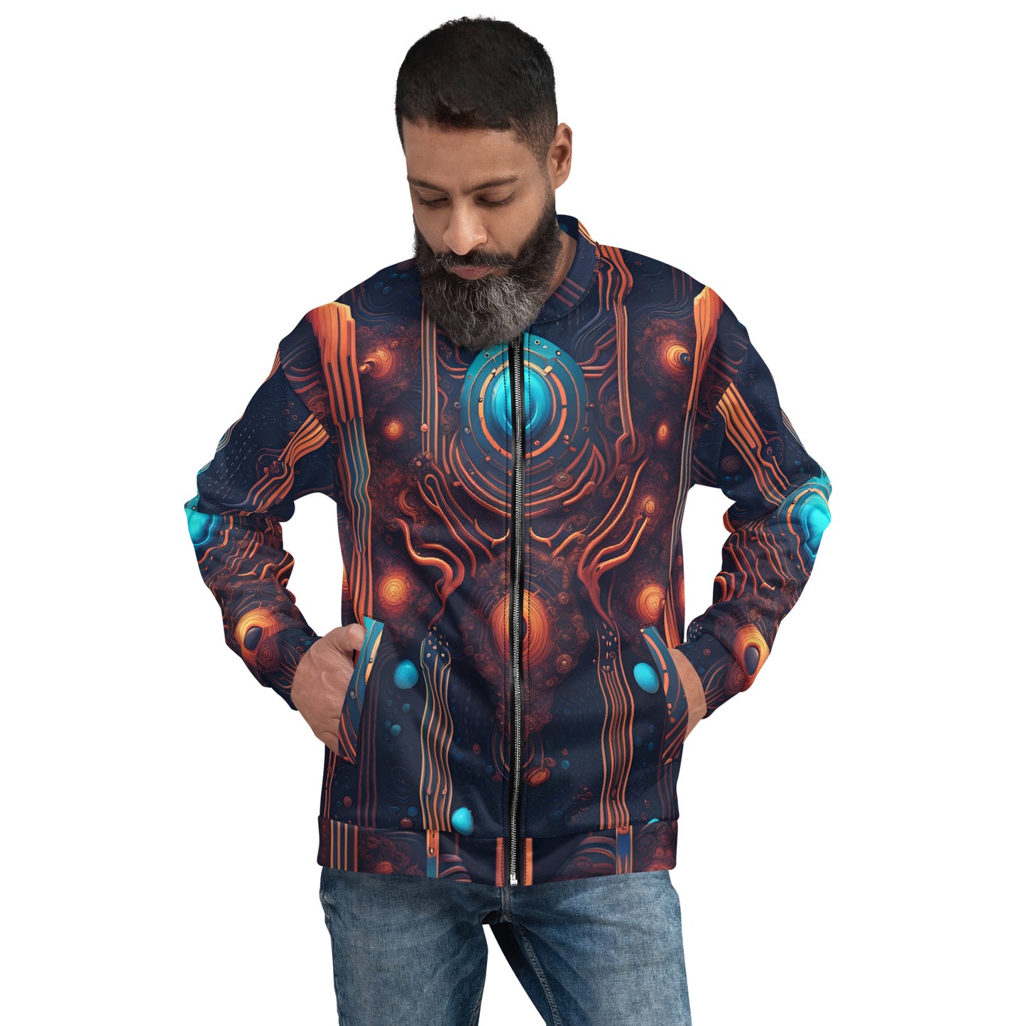 Unisex Bomber Jacket: Omnitronic Mysterium