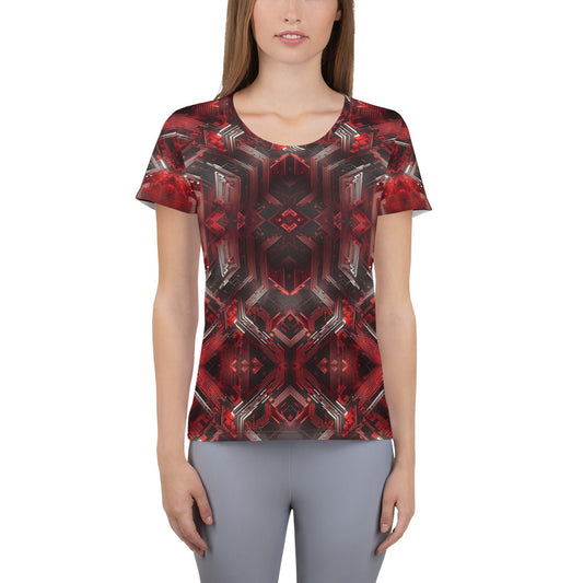 Women's Athletic T-shirt: Aeon Overture