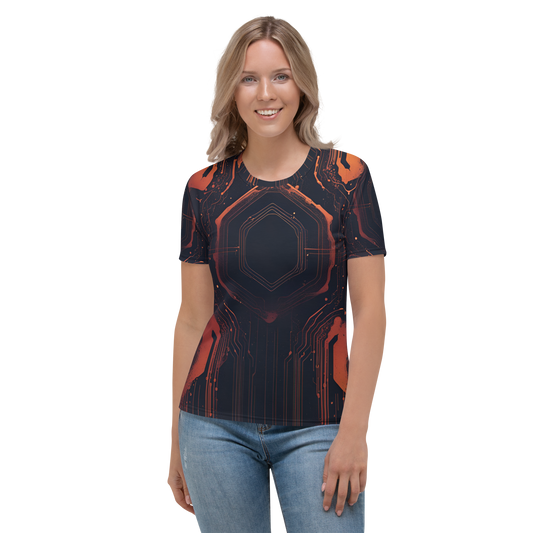 Women's T-shirt: Luminal Blastwave