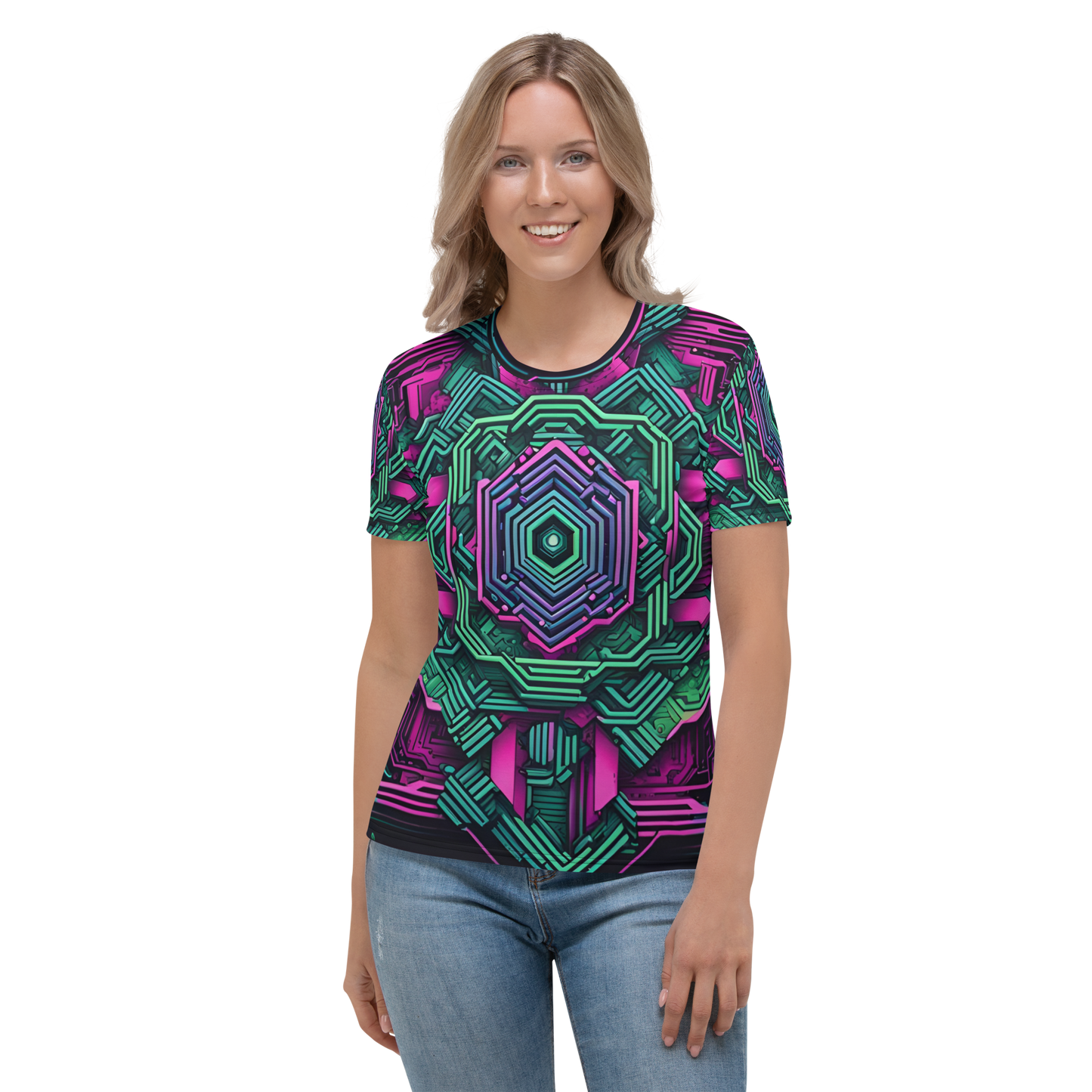 Women's T-shirt: Technicolor Transcendence