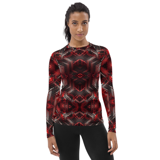 Women's Rash Guard: Aeon Overture