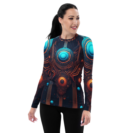 Women's Rash Guard: Omnitronic Mysterium