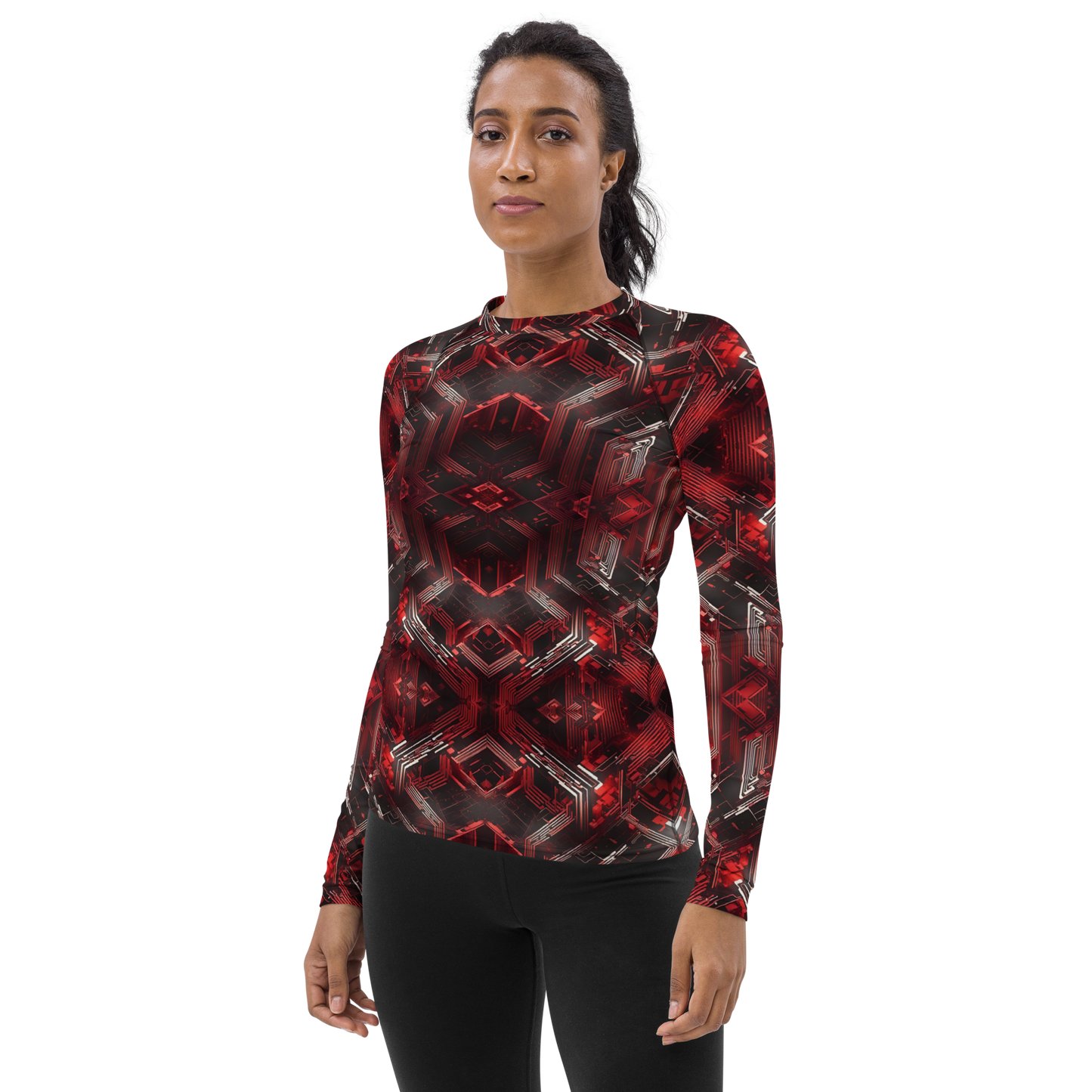 Women's Rash Guard: Aeon Overture