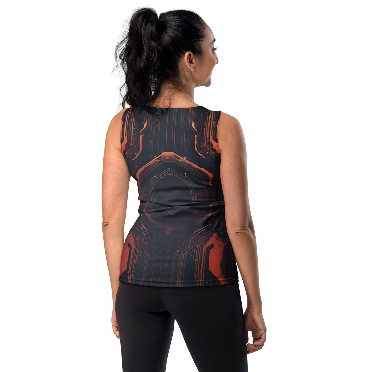 Women's Tank Top: Luminal Blastwave