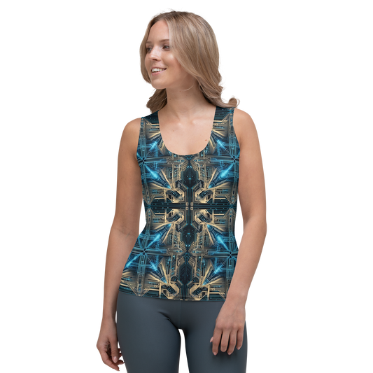 Women's Tank Top: Celestial Echoes