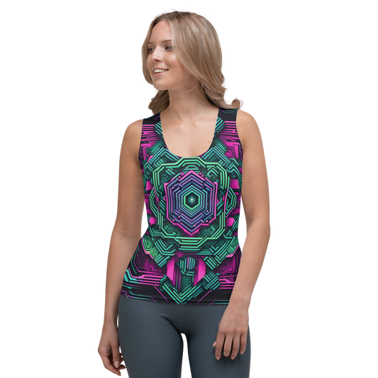 Women's Tank Top: Technicolor Transcendence ver2