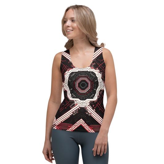 Women's Tank Top: Xenovectric Tessellations