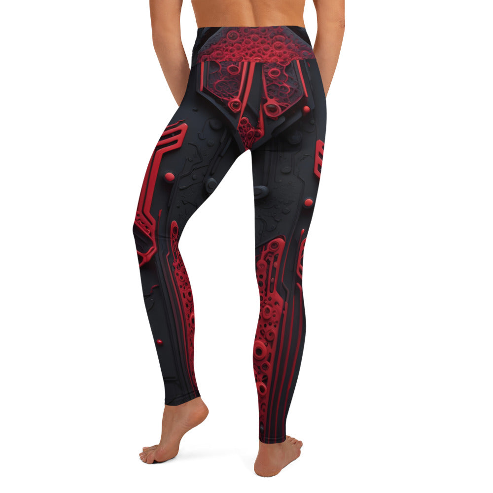 Yoga Leggings: Xenolith Divinity