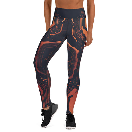 Yoga Leggings: Luminal Blastwave