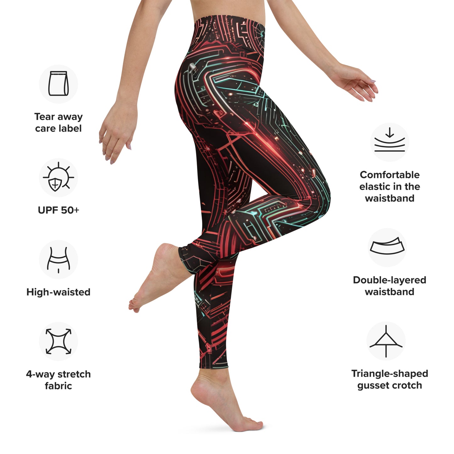 Yoga Leggings: Chrono Shift