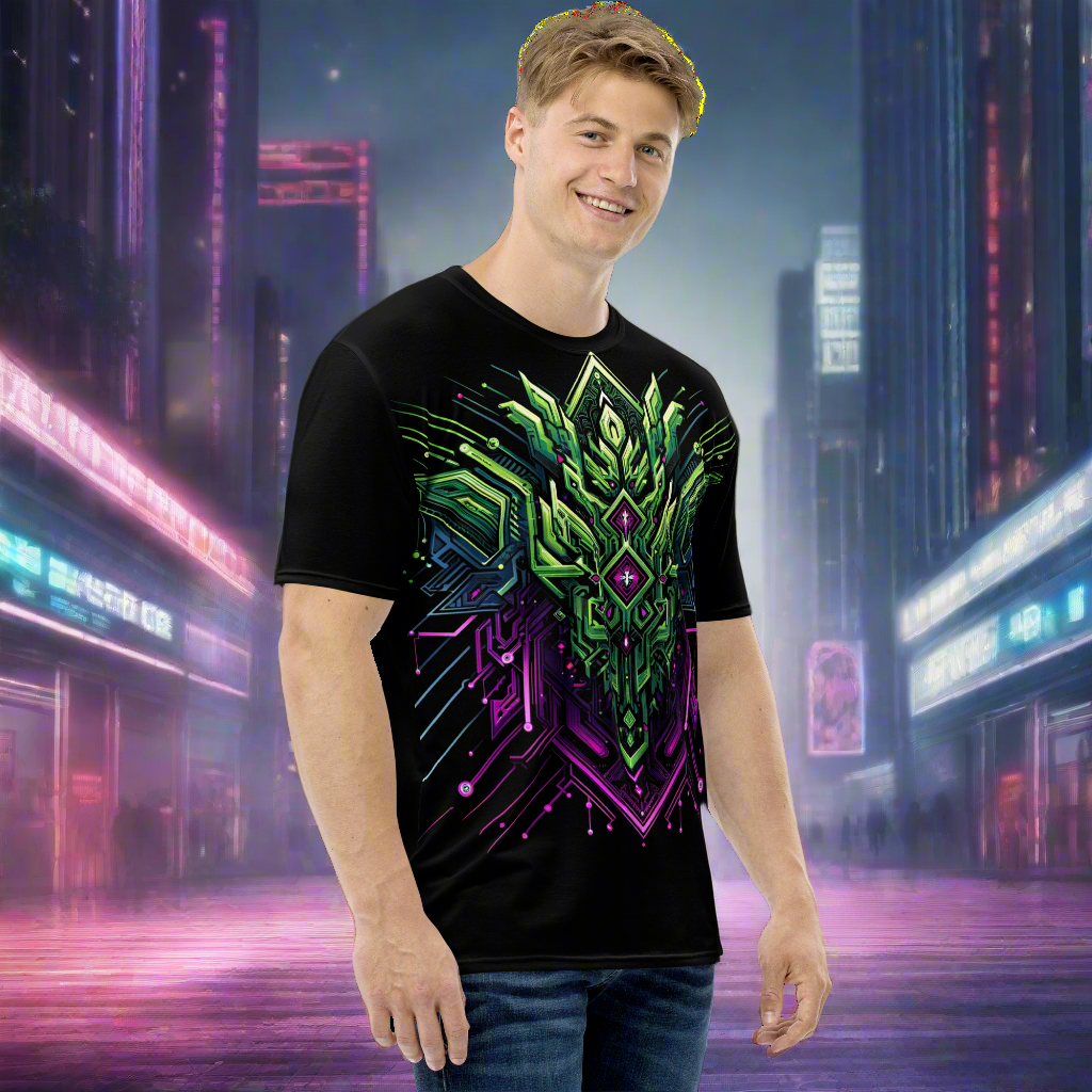 Men's t-shirt: Xenon Glow