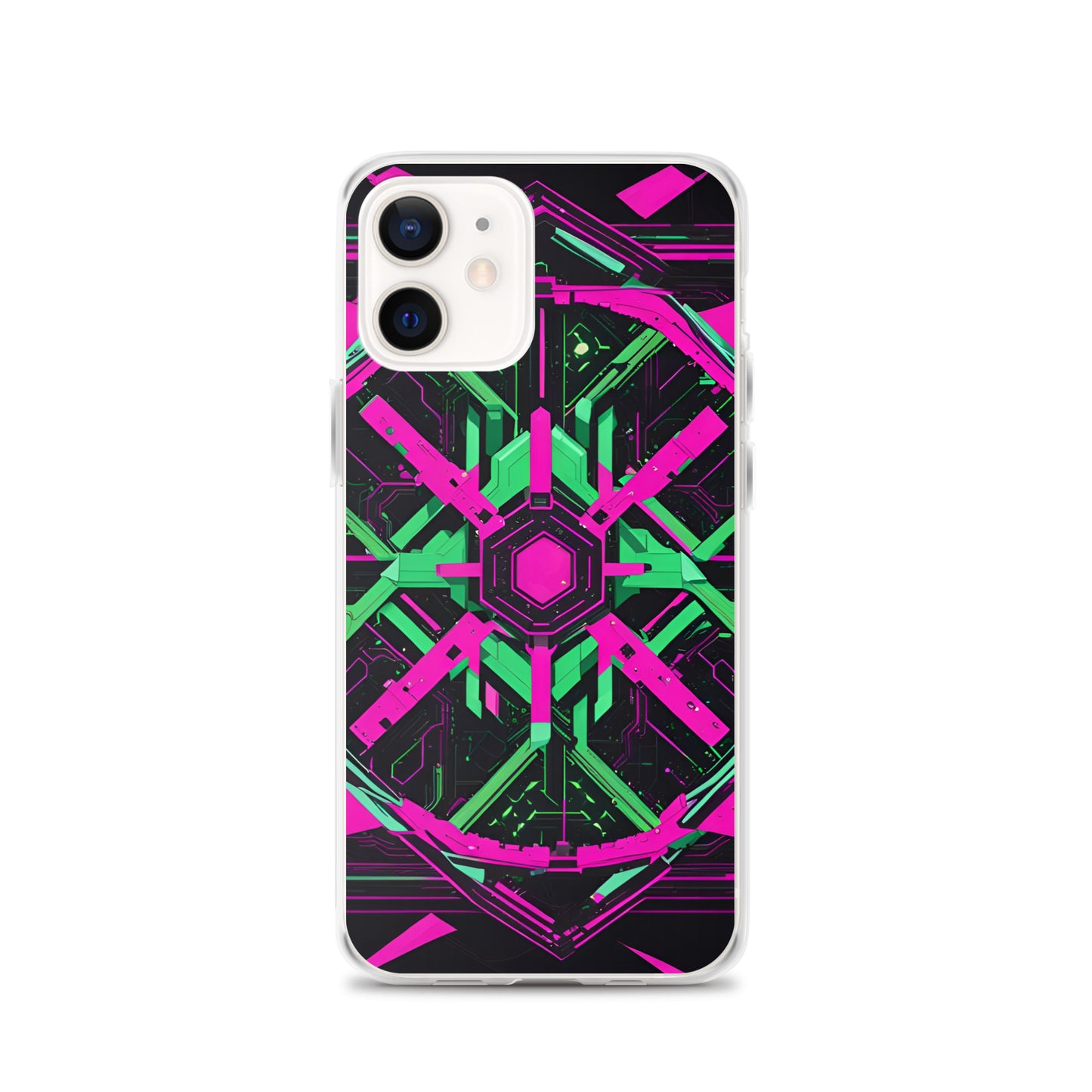 Clear Case for iPhone®: Xenochromatic Hyperbole