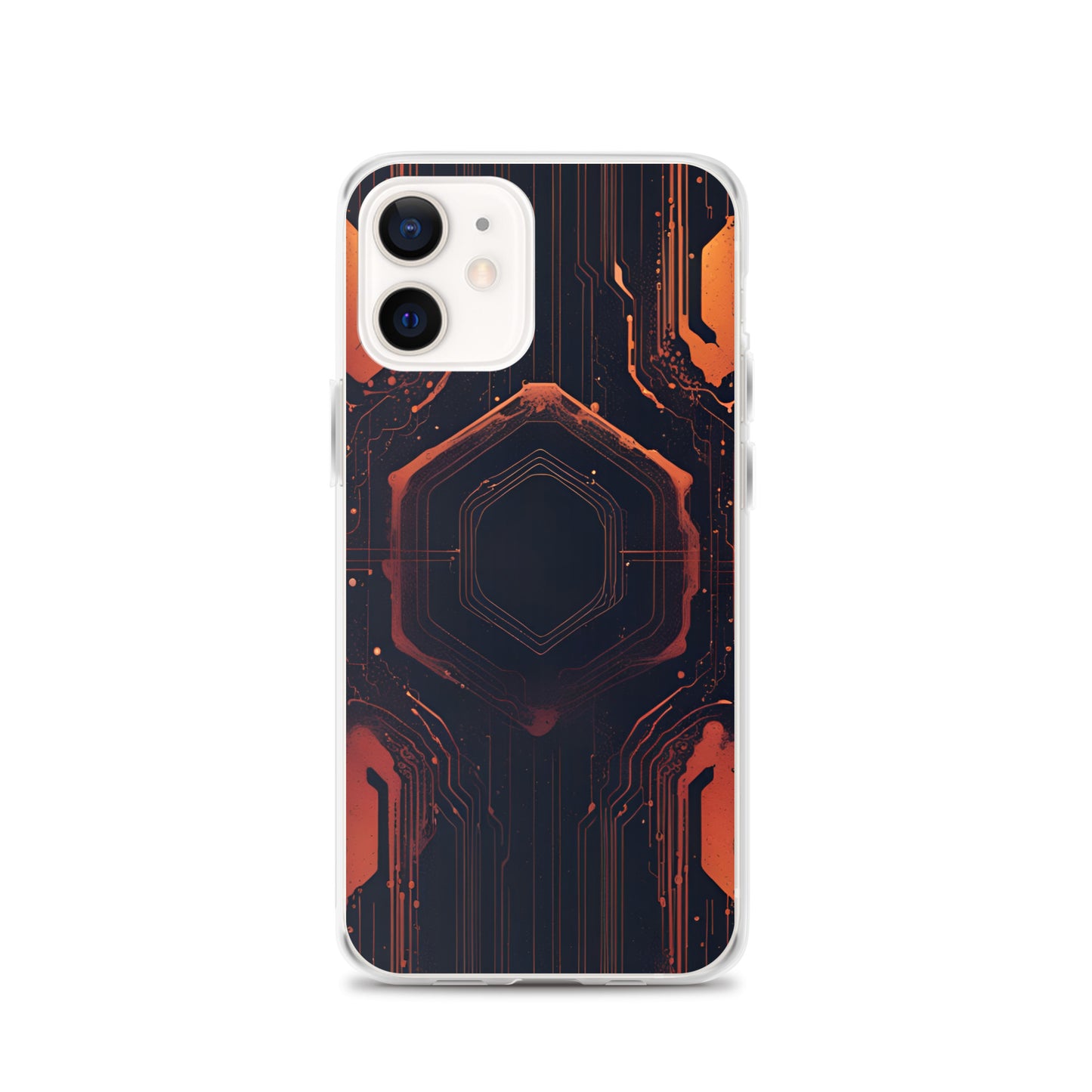 Clear Case for iPhone®: Luminal Blastwave