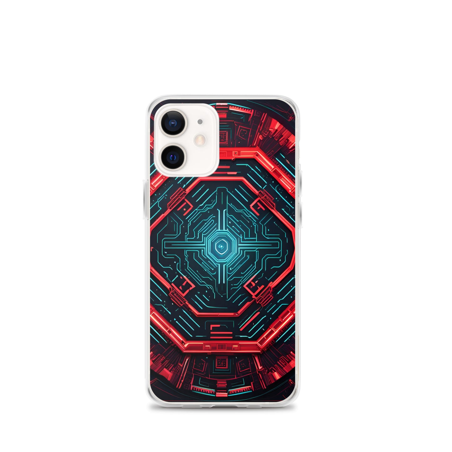 Clear Case for iPhone®: Technopoetic Eschewaltz