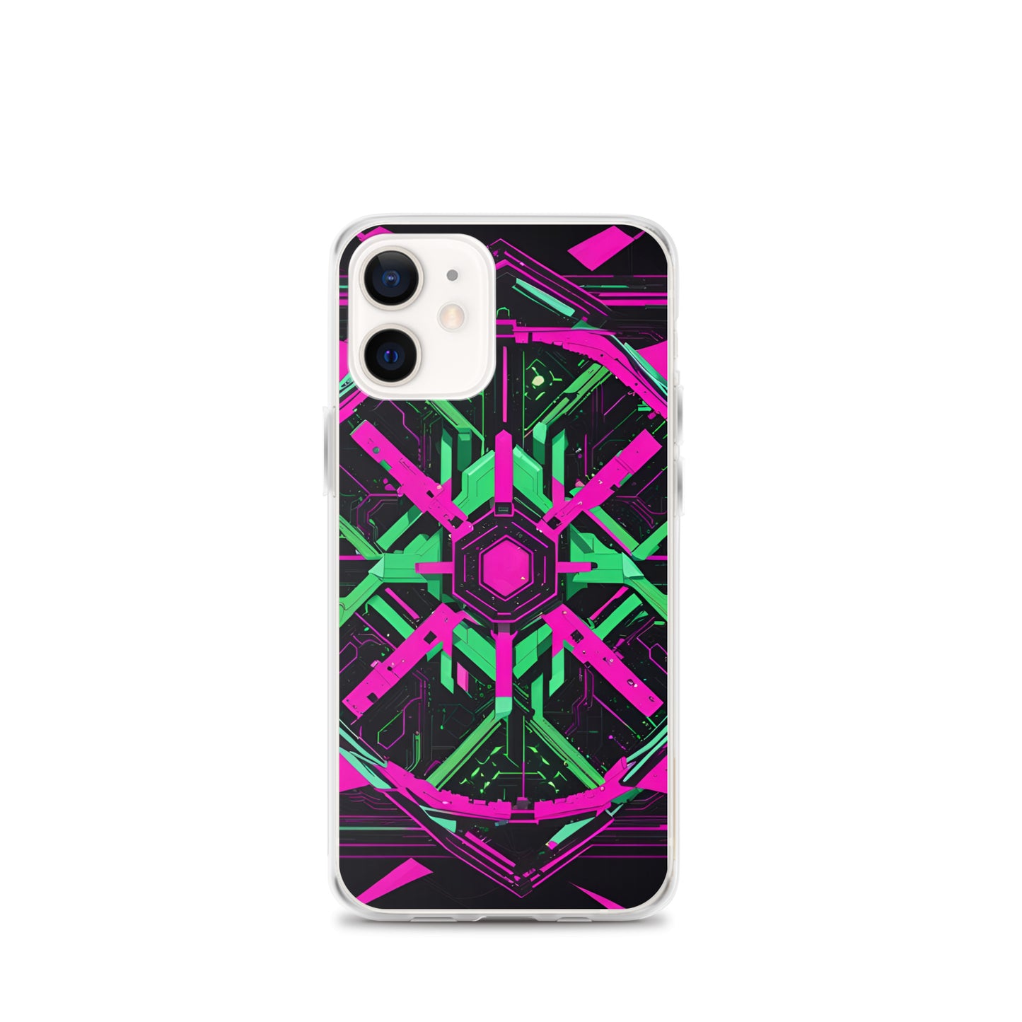 Clear Case for iPhone®: Xenochromatic Hyperbole