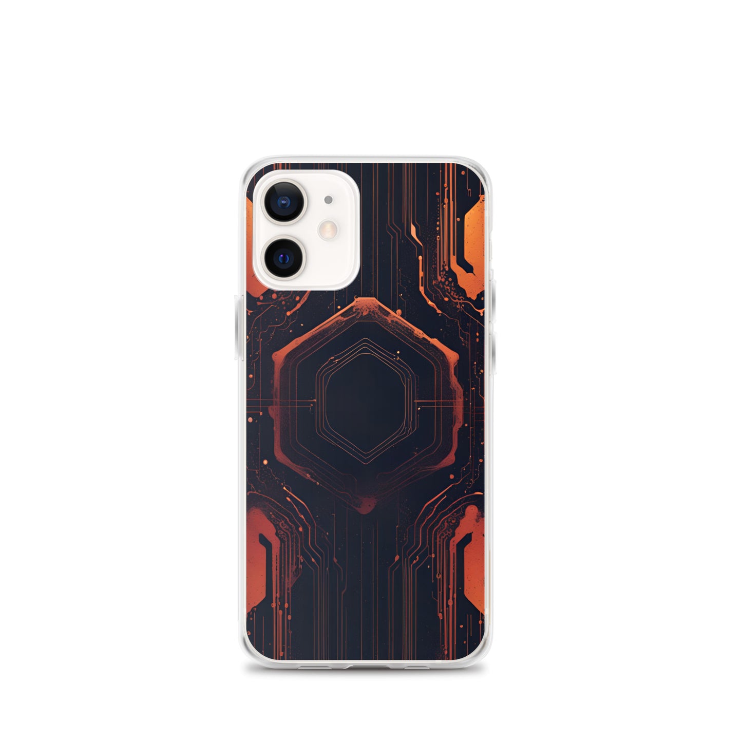 Clear Case for iPhone®: Luminal Blastwave