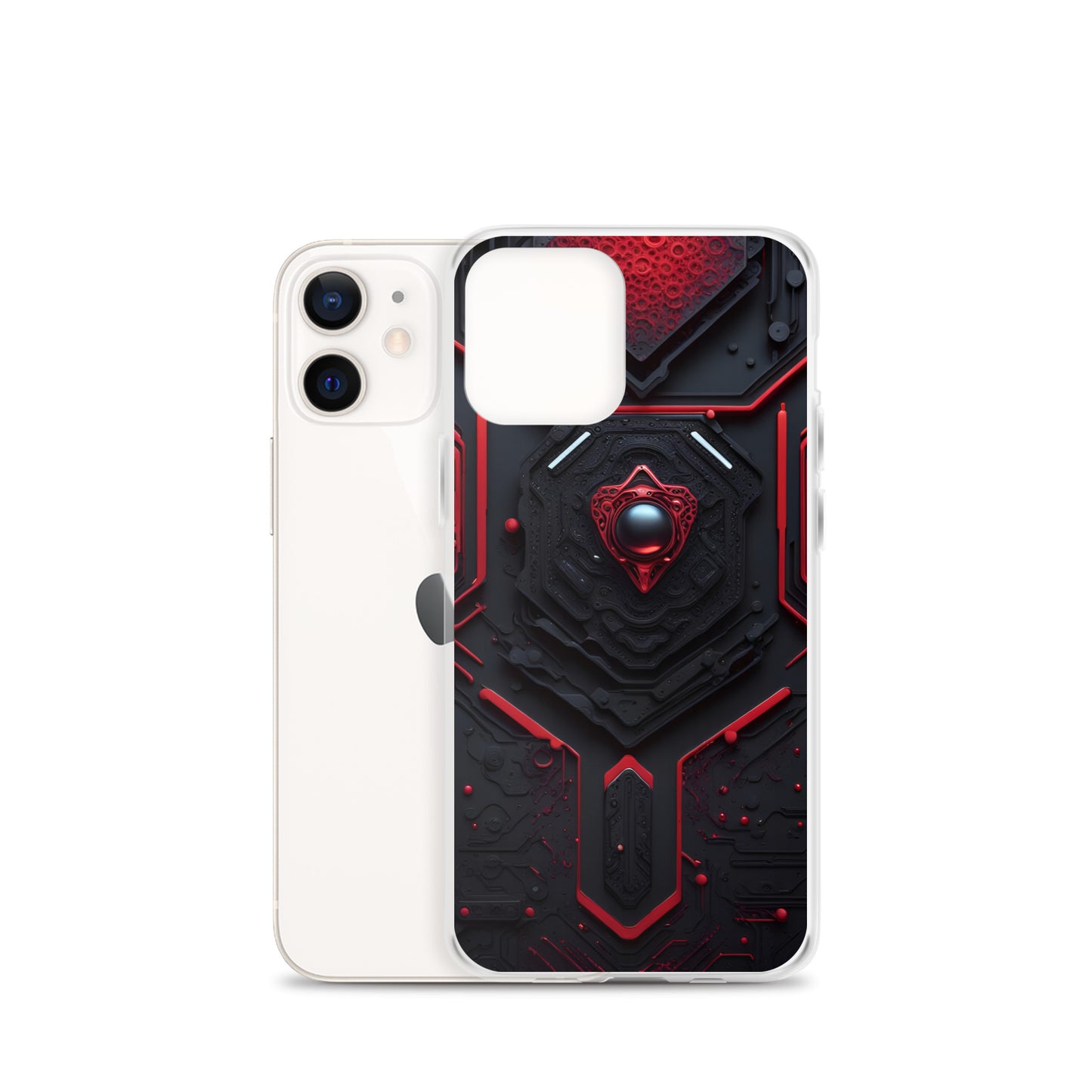 Clear Case for iPhone®: Xenolith Divinity