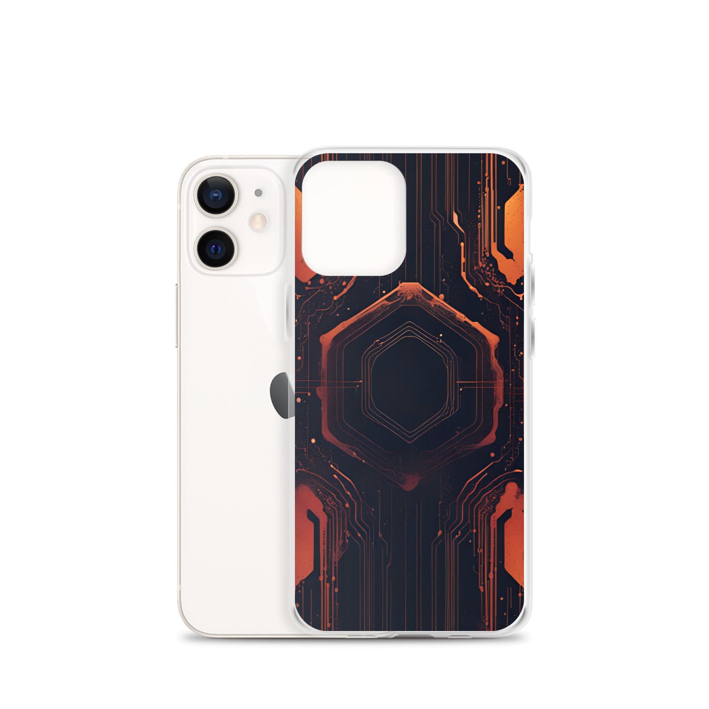 Clear Case for iPhone®: Luminal Blastwave