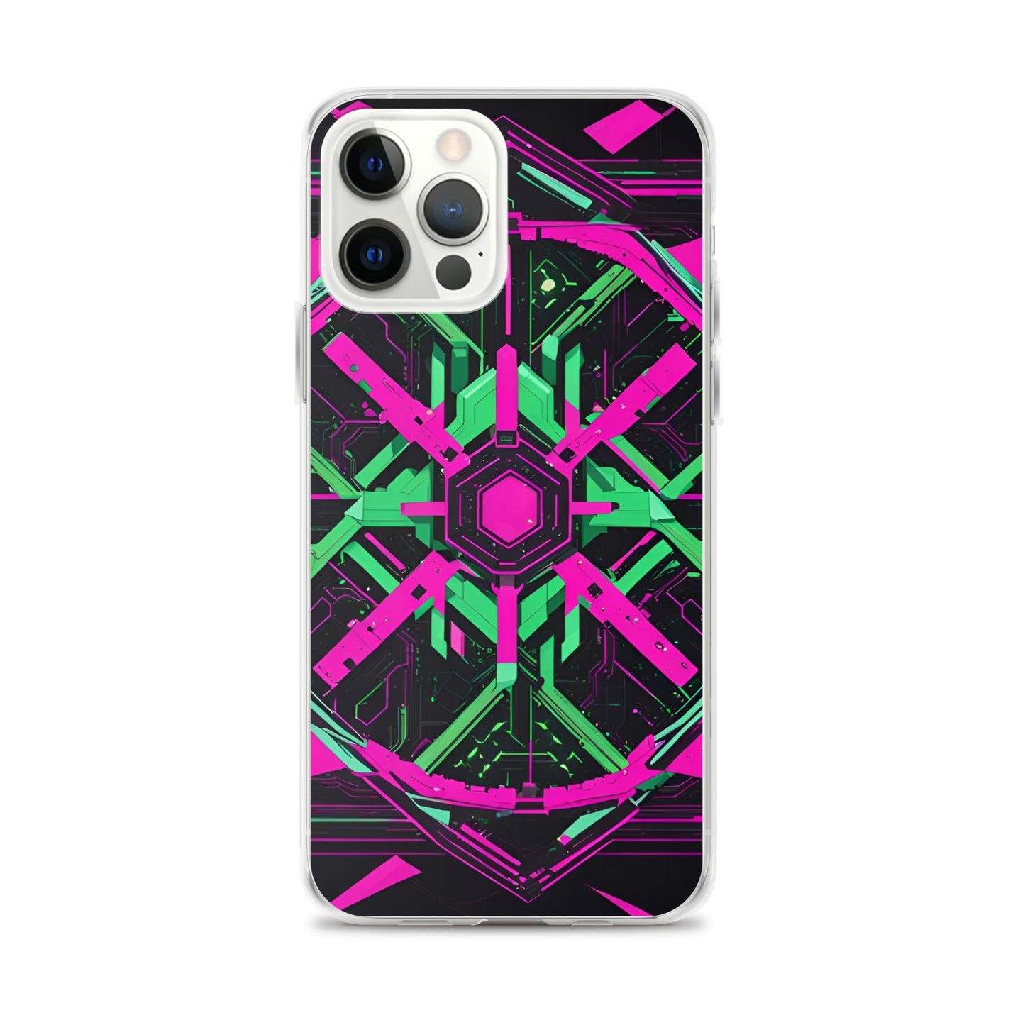 Clear Case for iPhone®: Xenochromatic Hyperbole