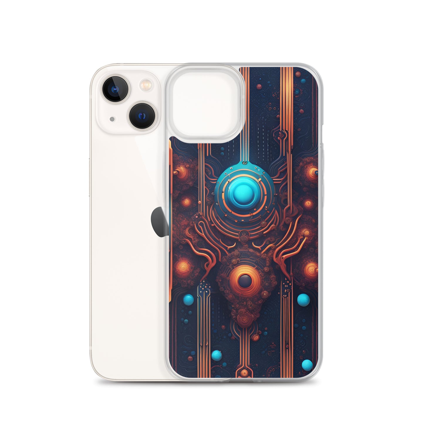 Clear Case for iPhone®: Omnitronic Mysterium