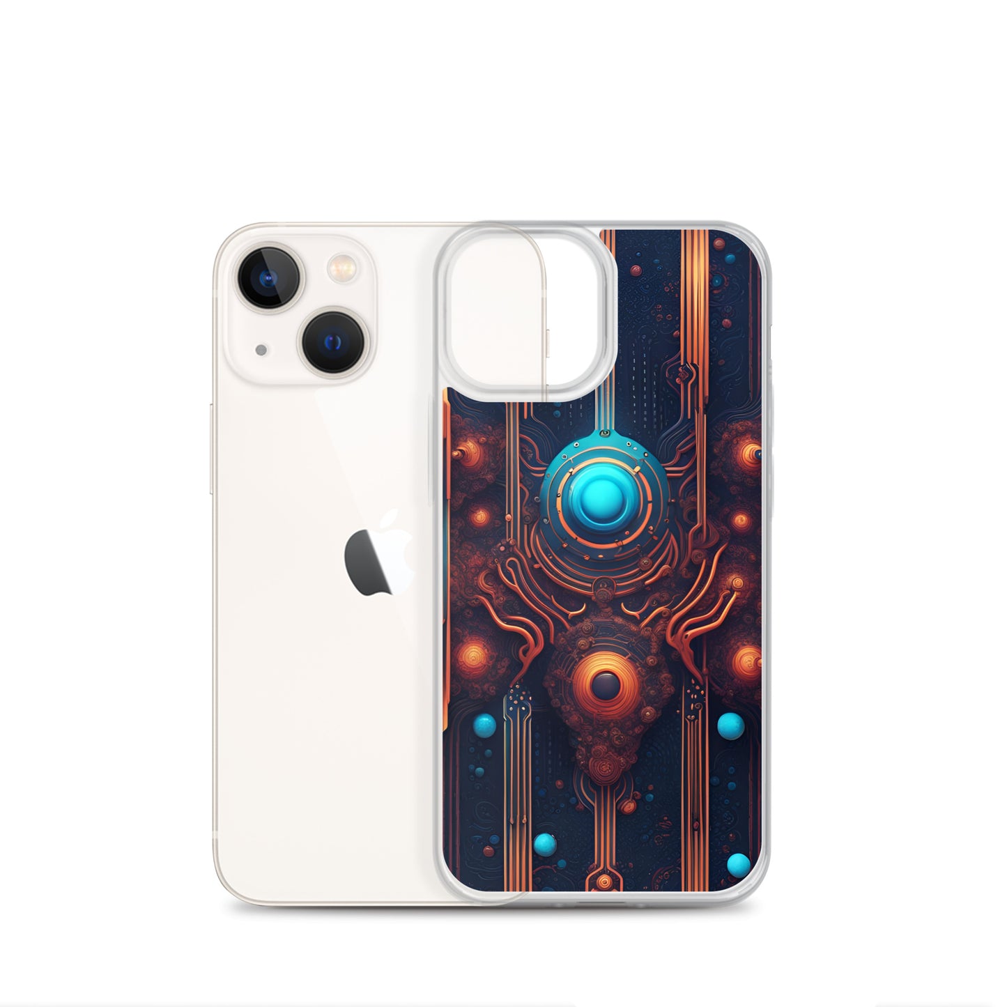 Clear Case for iPhone®: Omnitronic Mysterium