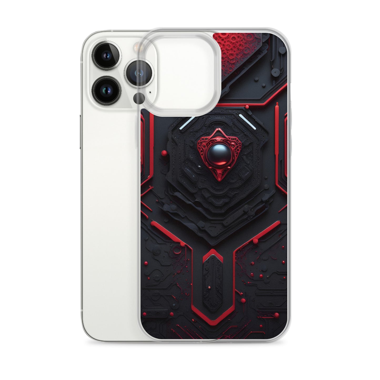 Clear Case for iPhone®: Xenolith Divinity