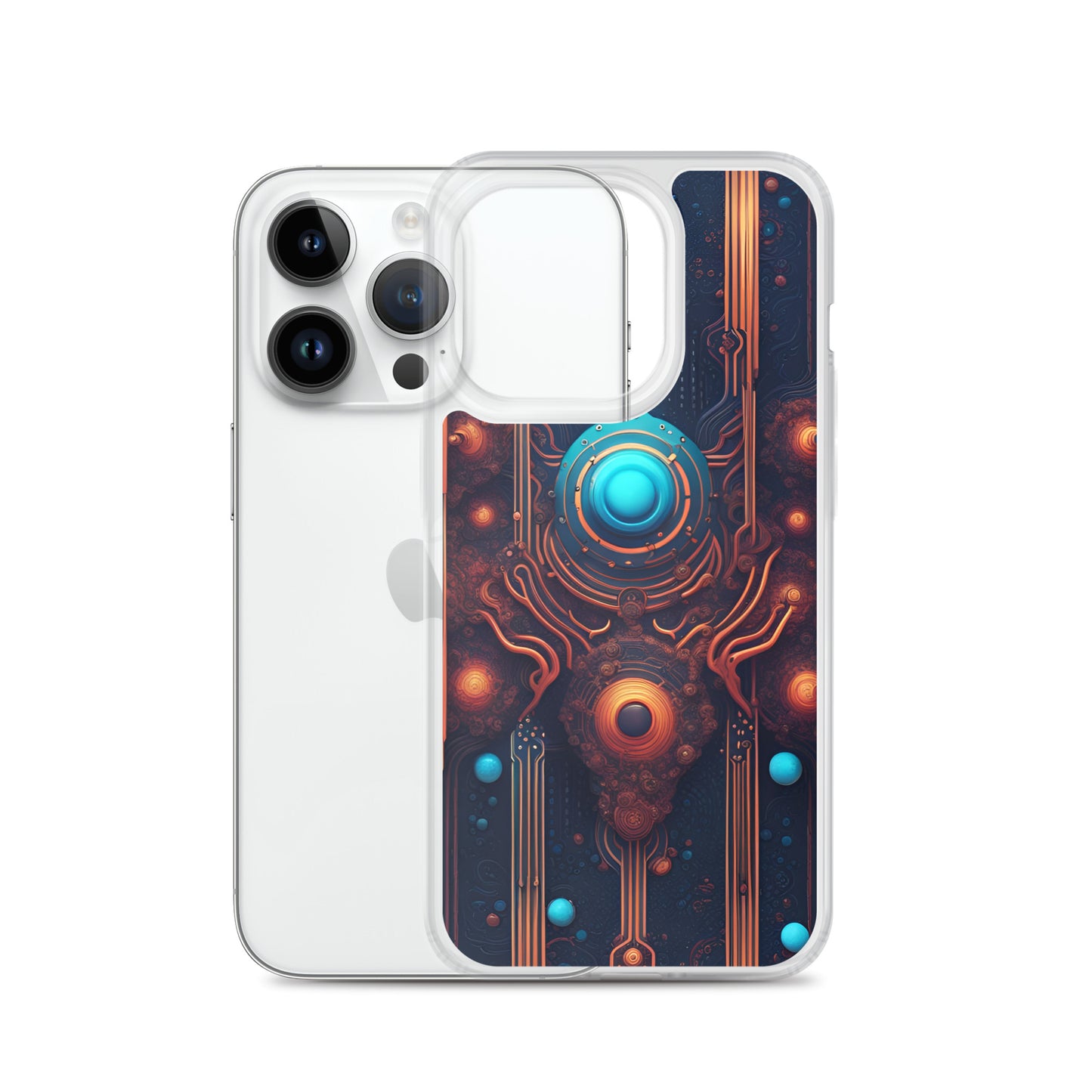 Clear Case for iPhone®: Omnitronic Mysterium