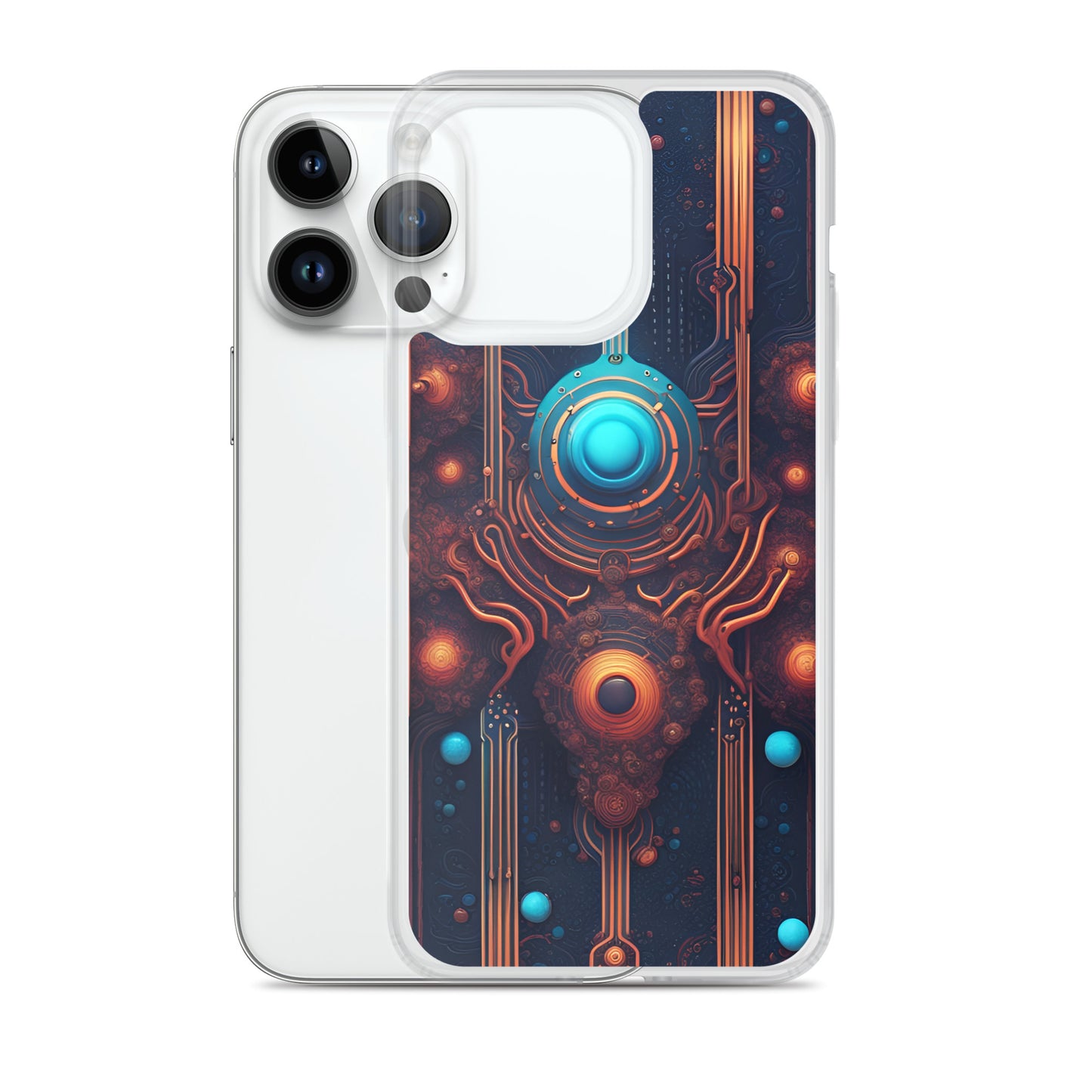 Clear Case for iPhone®: Omnitronic Mysterium