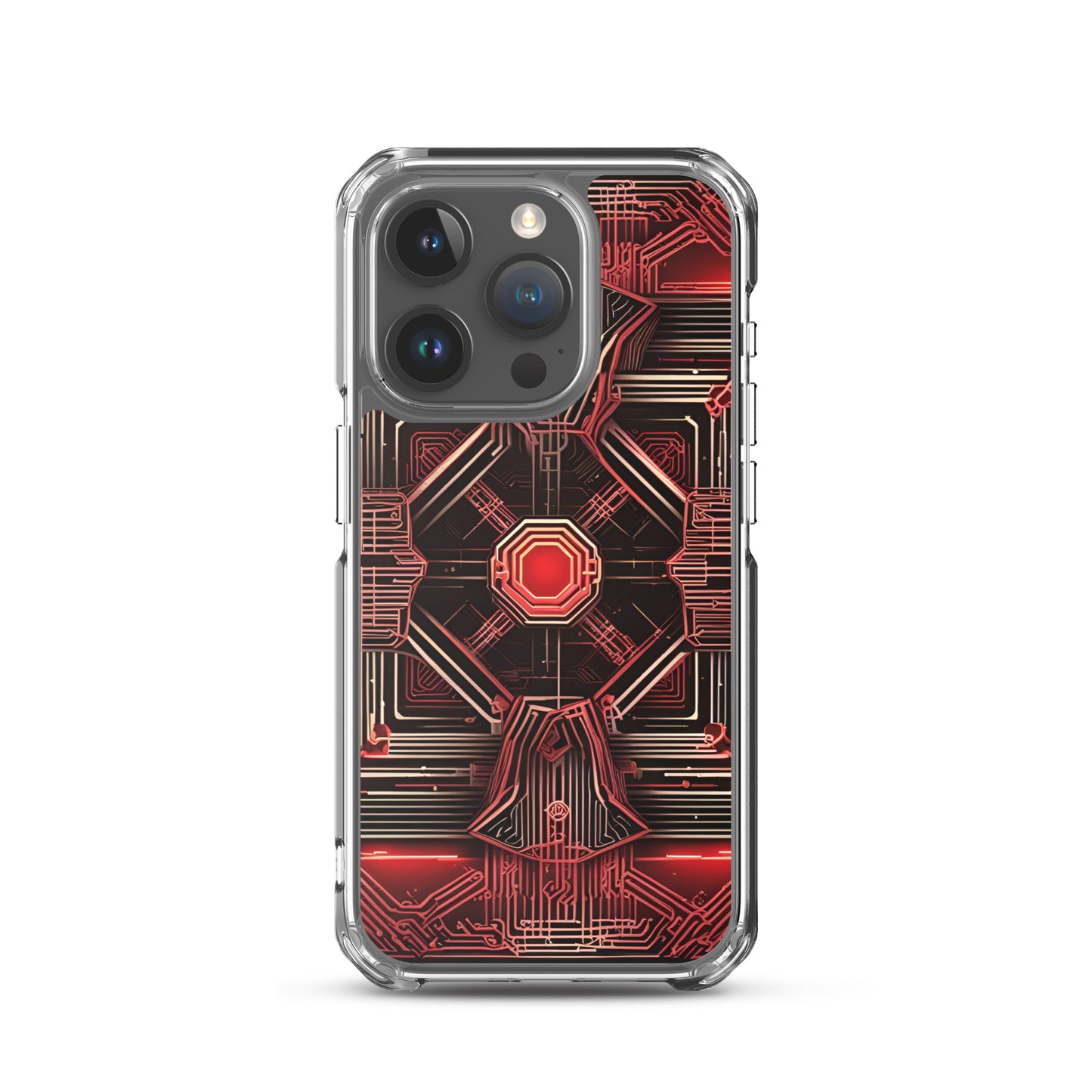 Clear Case for iPhone®: Bitstream Bloom