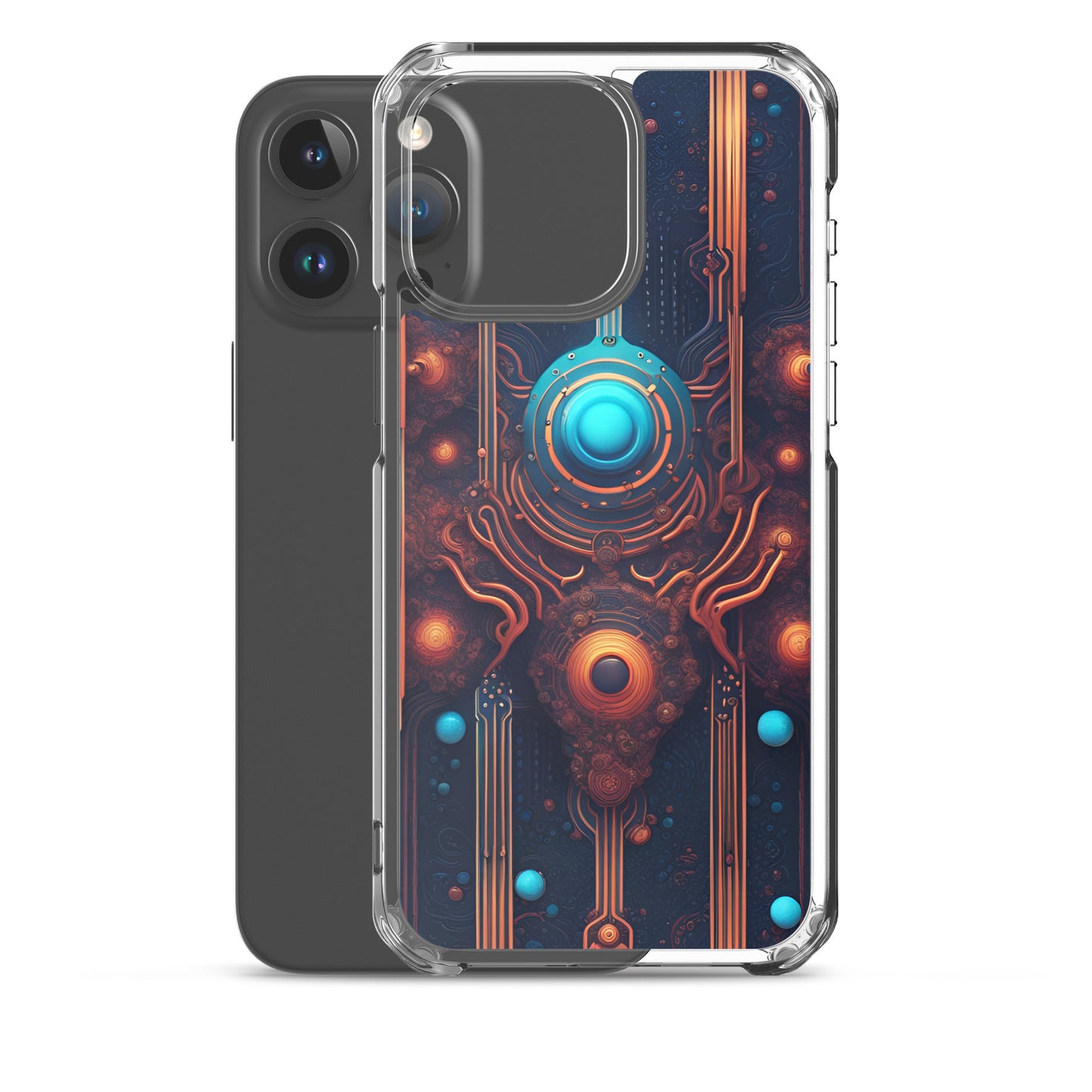 Clear Case for iPhone®: Omnitronic Mysterium