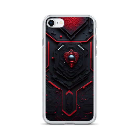 Clear Case for iPhone®: Xenolith Divinity