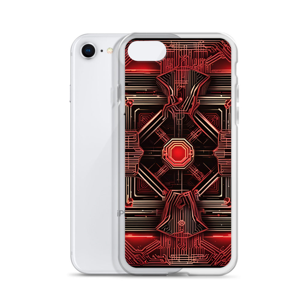 Clear Case for iPhone®: Bitstream Bloom