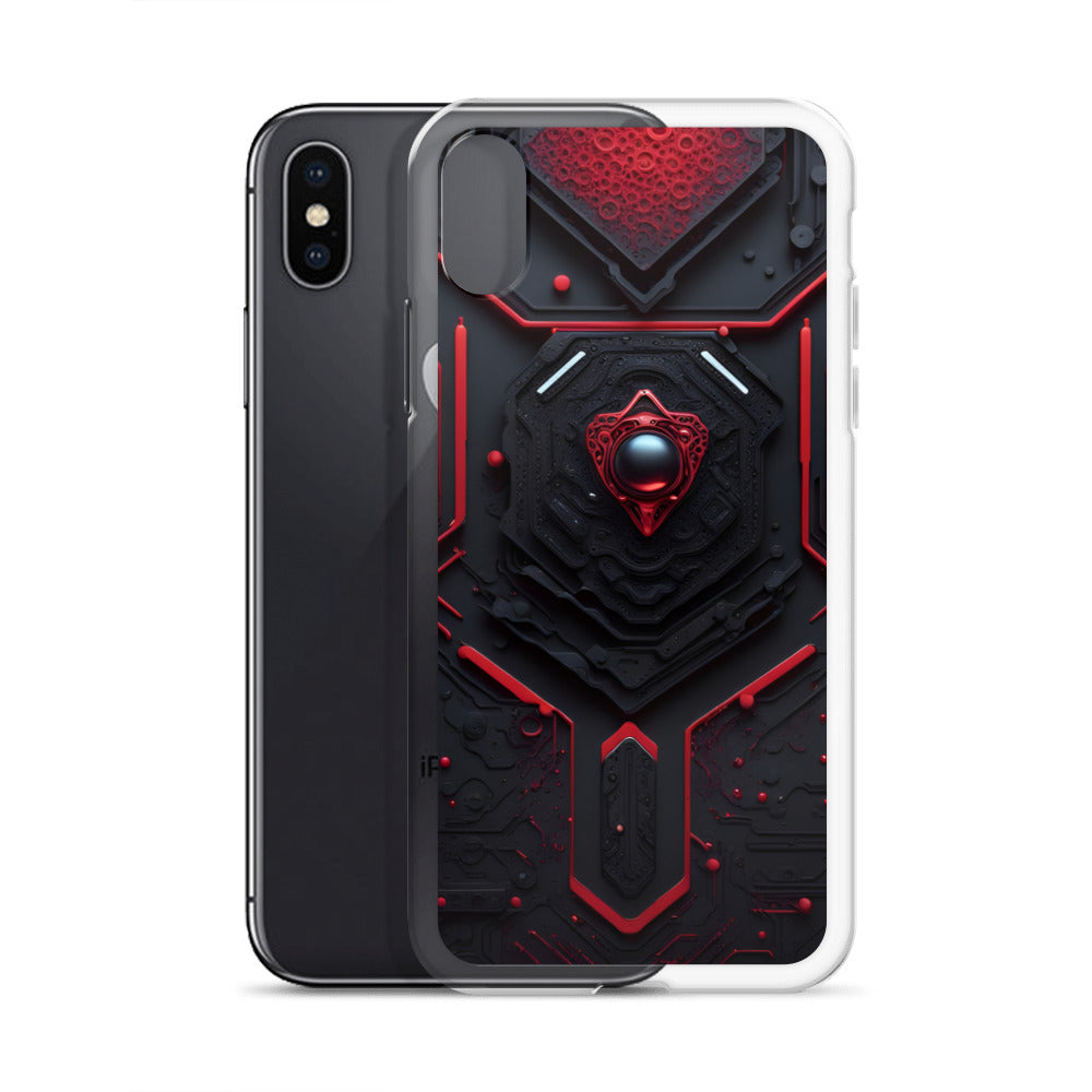 Clear Case for iPhone®: Xenolith Divinity