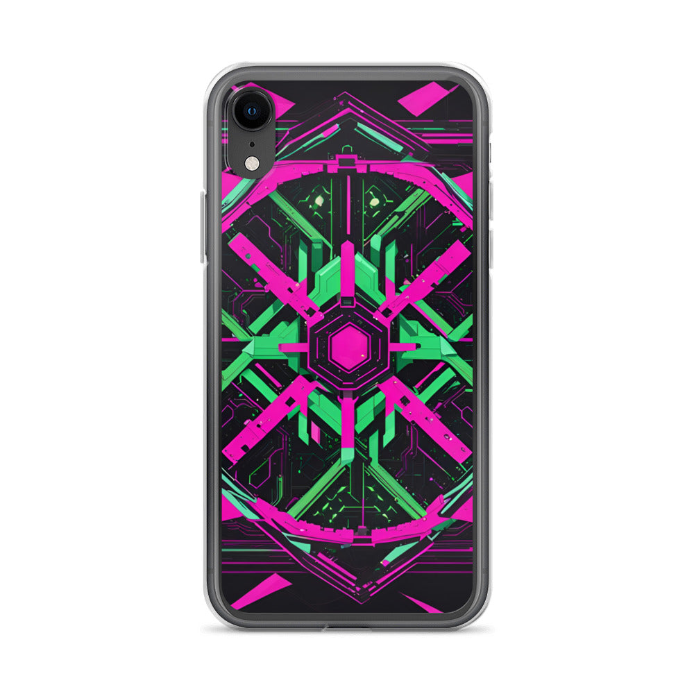 Clear Case for iPhone®: Xenochromatic Hyperbole