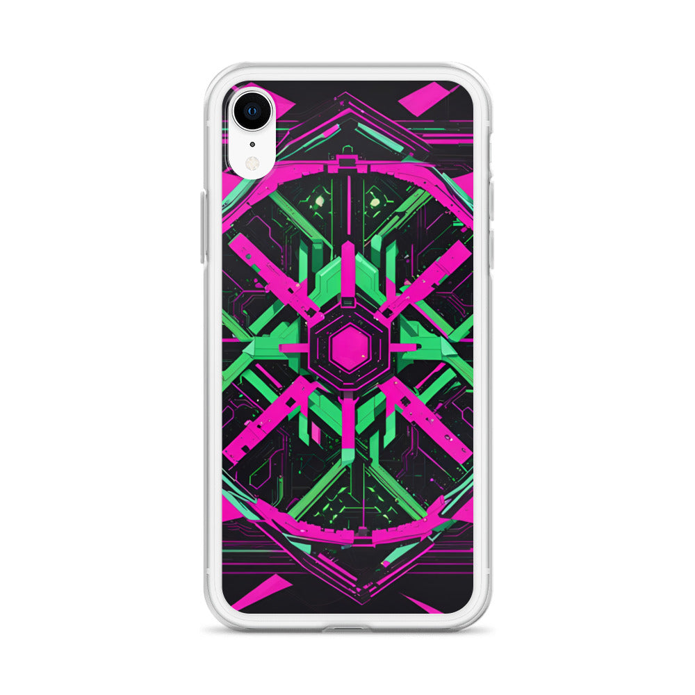 Clear Case for iPhone®: Xenochromatic Hyperbole